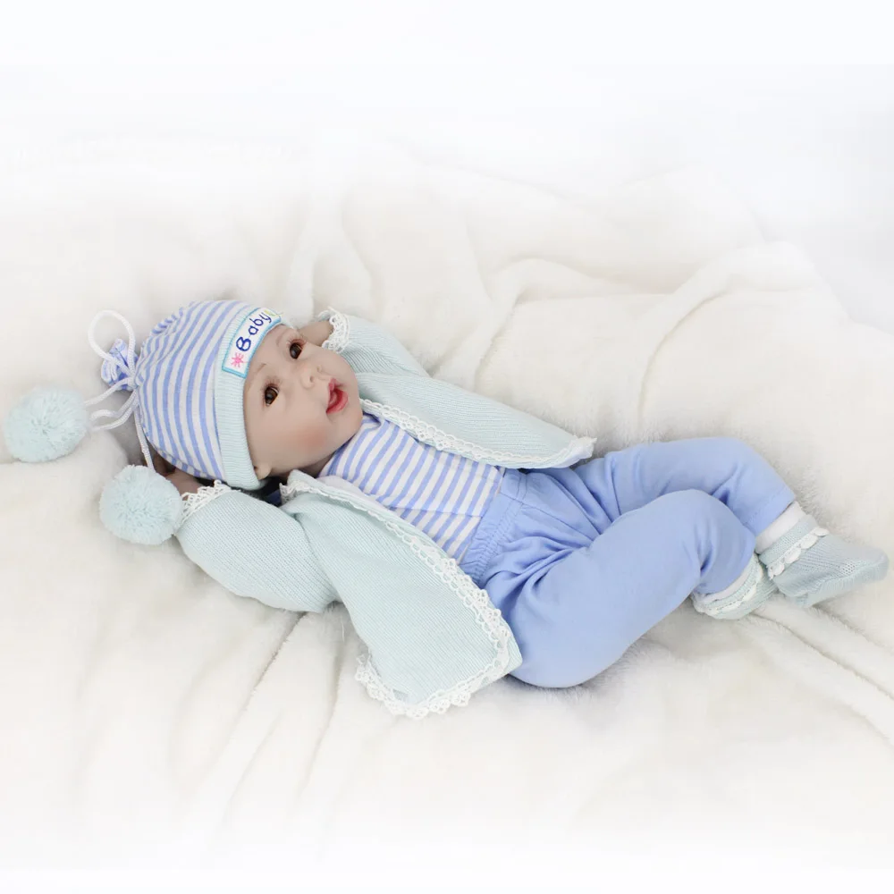 Bebe-reborn куклы для девочек 55 см Силиконовые reborn baby doll l. o. l реалистичные младенец мальчик boneca reborn сюрприз подарки NPK DO