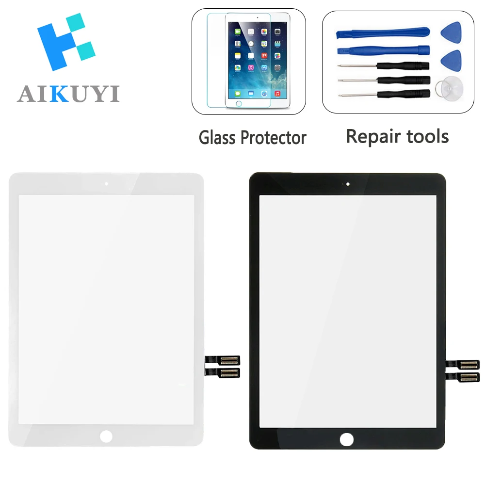 Новый сенсорный экран для 9 7 &quotiPad 2018 iPad 6 дигитайзер и кнопка Home переднее стекло