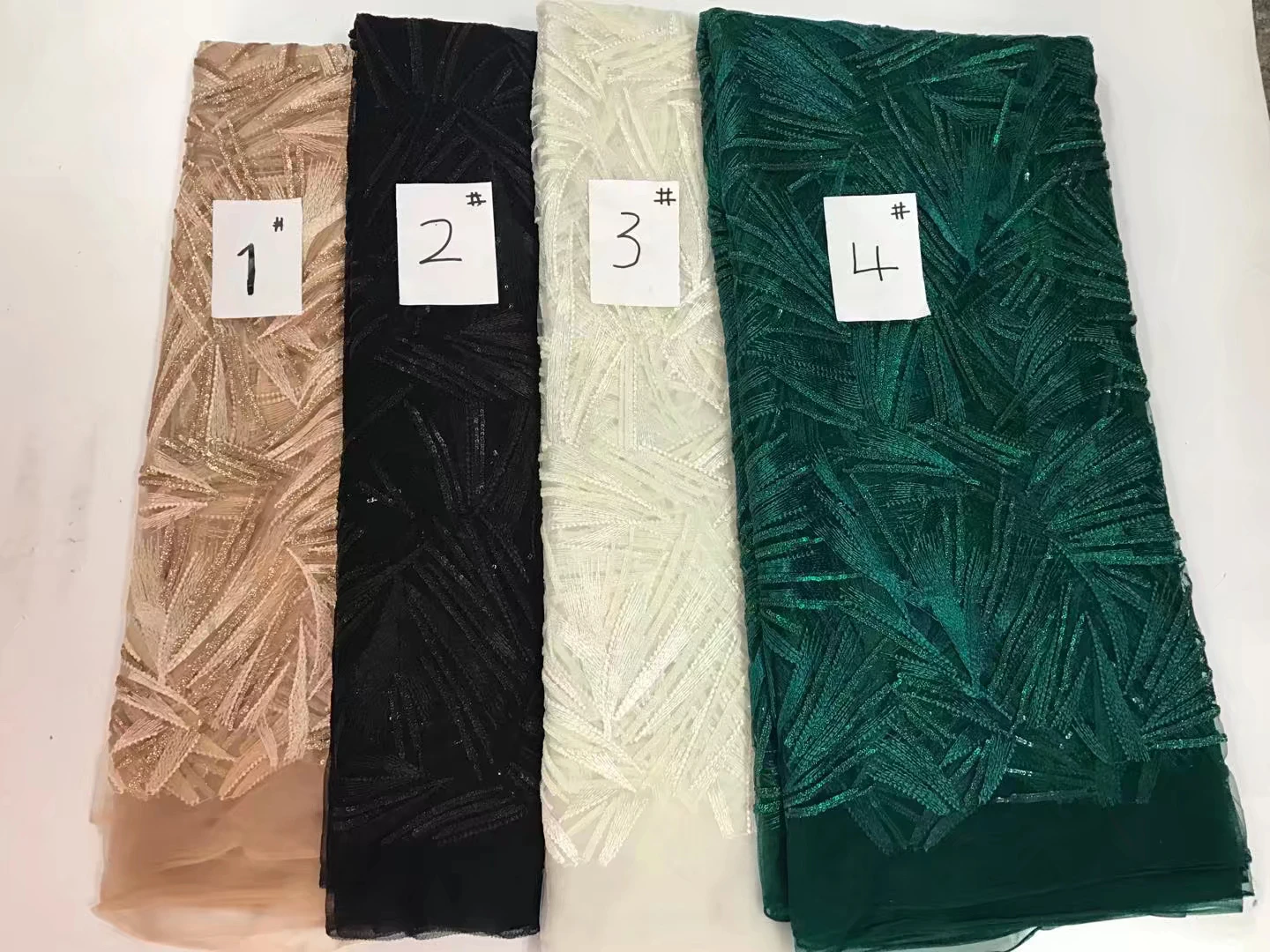 2018 Nigerian lace fabrics green color soft and comfortable dress embroidered French for wedding fabric | Дом и сад