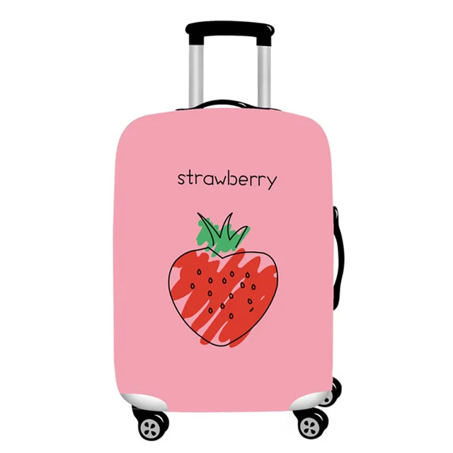 Luggage cover H QIAQU толстый мультяшный дорожный костюм чехол защитный чехол на чемодан чехол эластичный багажный пылезащитный чехол для 18 ''-32'' чехол для костюма - Цвет: Luggage cover H