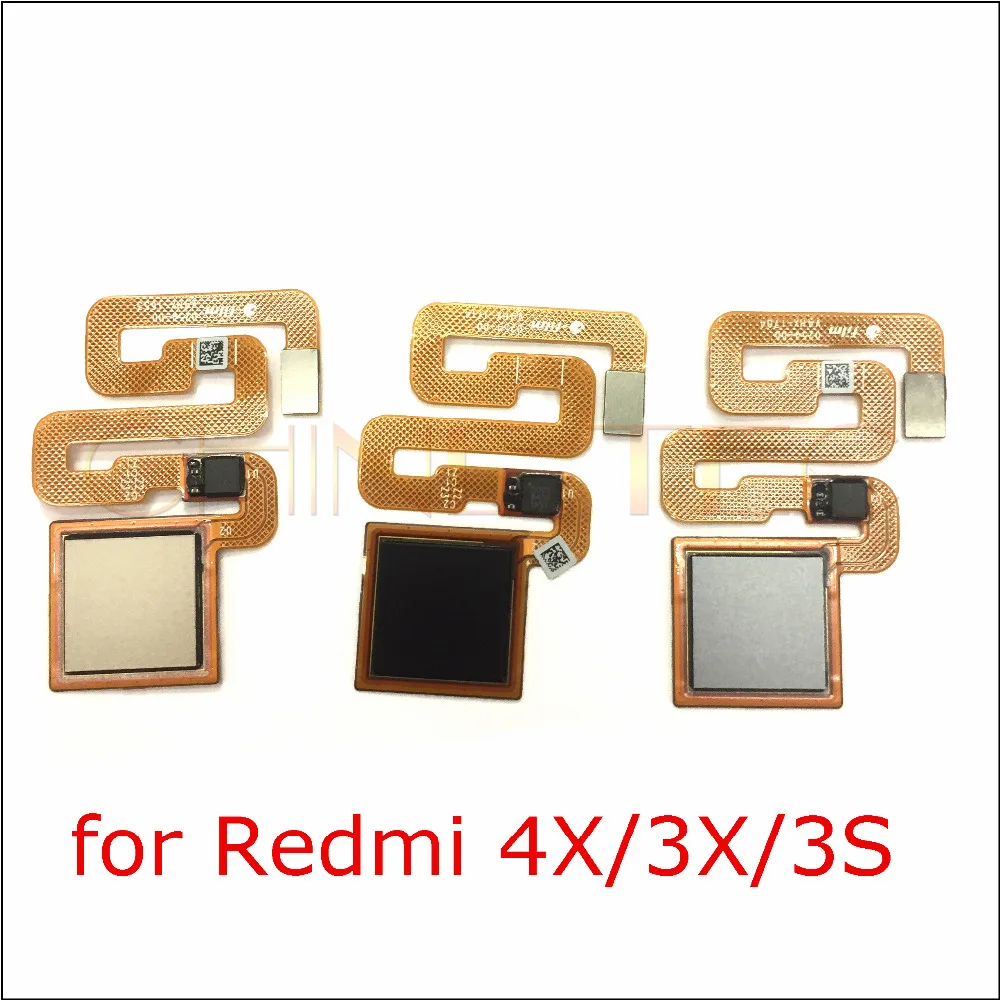 5 шт. для xiaomi Redmi 3S 3X 4X сенсор отпечатков пальцев Главная Кнопка возврата меню
