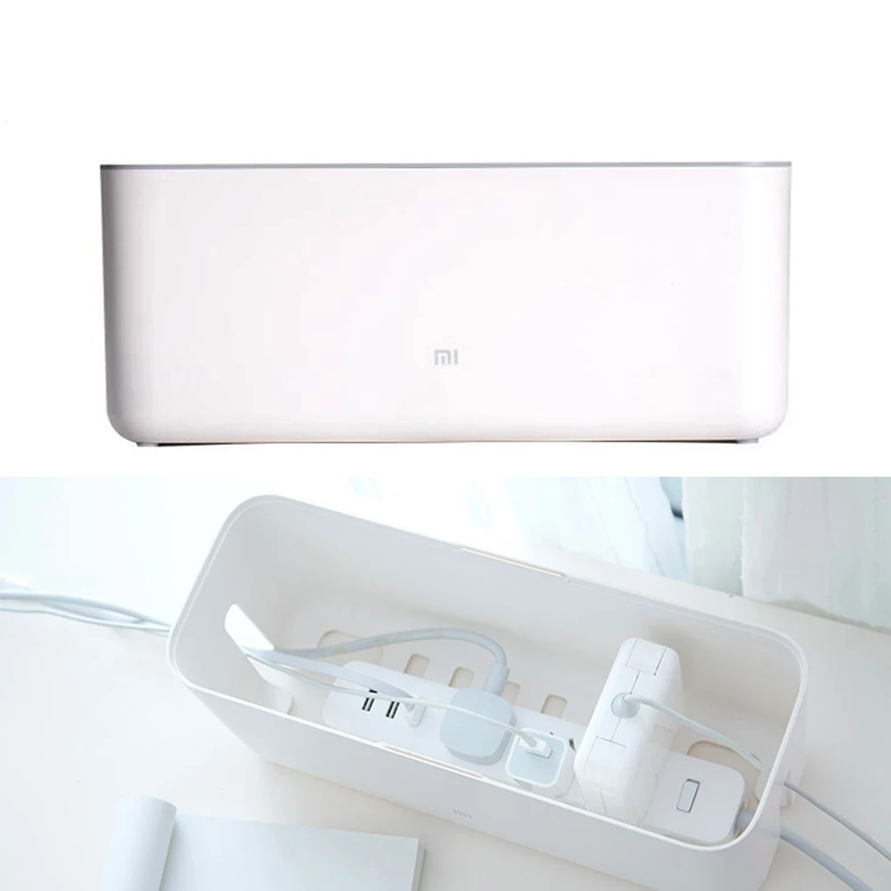 100% Xiaomi шнур питания гнездо коробка для хранения Пылезащитная изоляция
