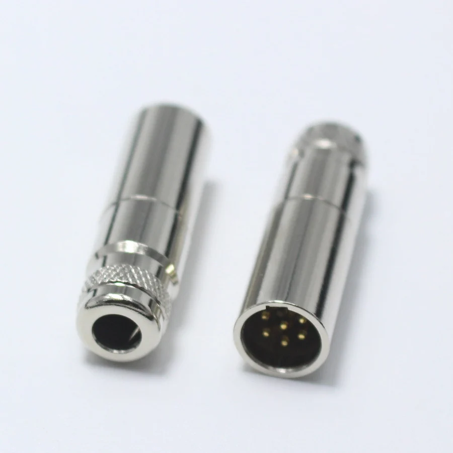 1 комплект мини XLR 3 4 5 6 pin гнездовой разъем/штекер маленький XLR аудиоразъем для микрофона DIY микрофон для кабеля и PCB паянная плата