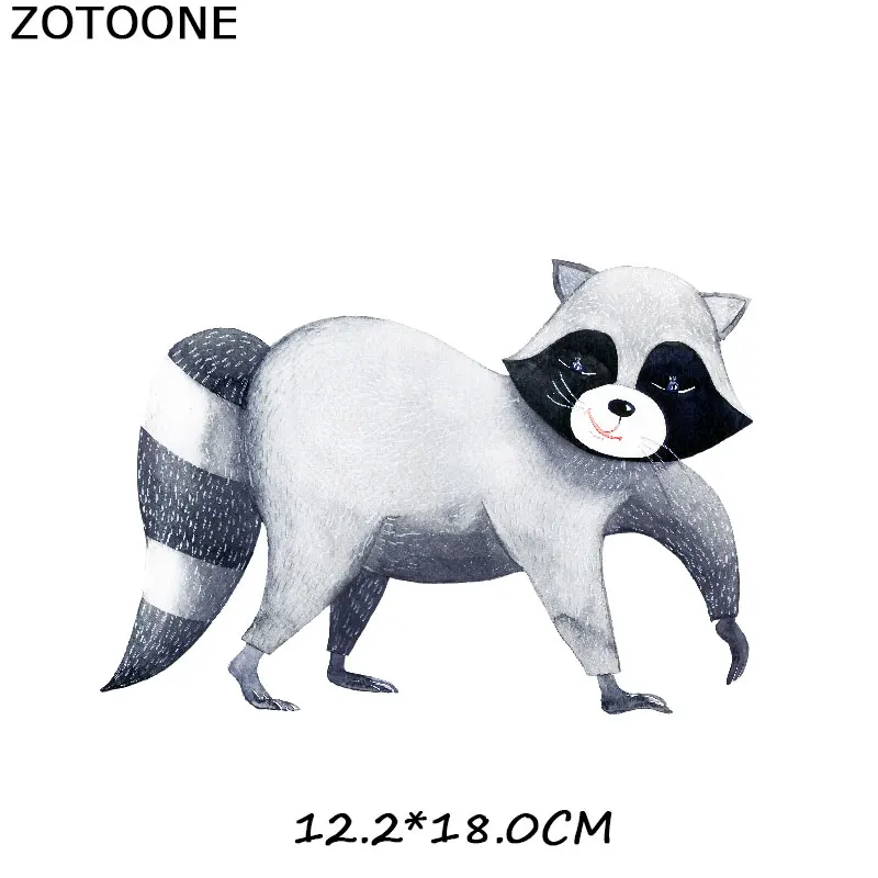 Термонаклейка ZOTOONE с изображением животного панды термонаклейка для одежды