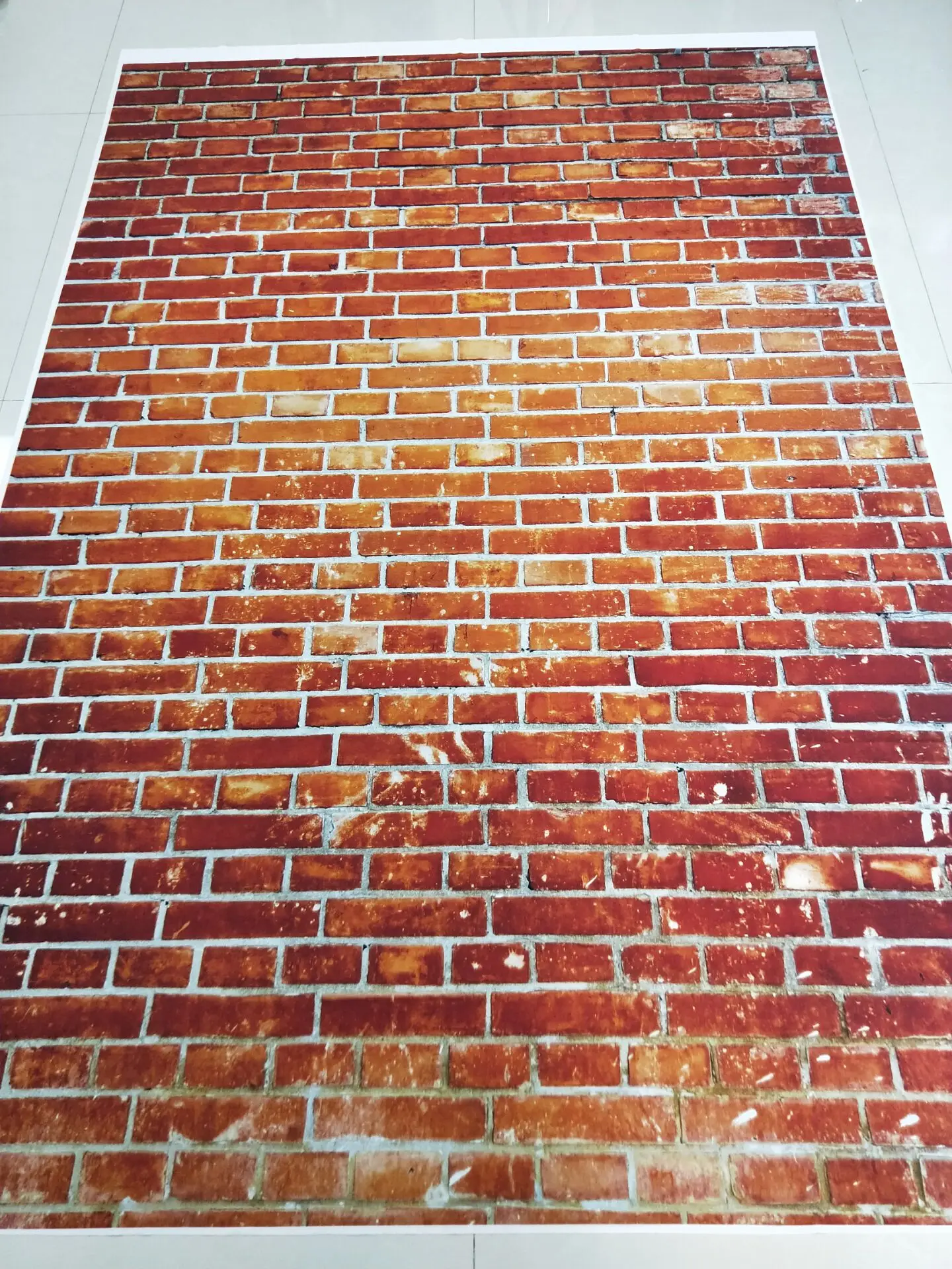 

HUAYI 5x7ft Cotton Polyester Brick Wall Photography Backdrop Washable Photo Studios Baby Props Background KP-362