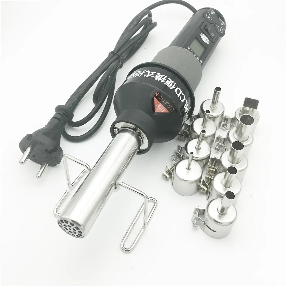 450 Вт ЖК-дисплей с регулируемой температурой паяльная станция пистолет горячего