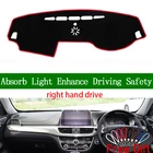 Для GAC Trumpchi GA8 2015 2016 2017 крышка приборной панели с правым рулем автомобильные наклейки Солнцезащитный ковер коврик аксессуары для интерьера