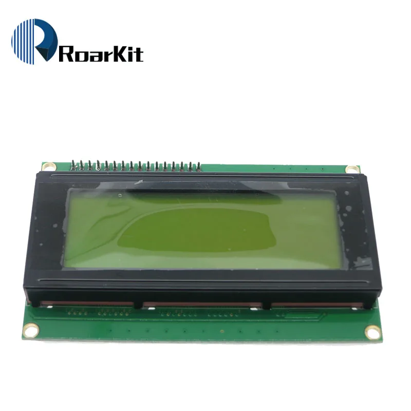 ! ЖК-дисплей модуль желтый и зеленый экран IIC/I2C 2004 5 В 20x4 доска предоставляет файлы