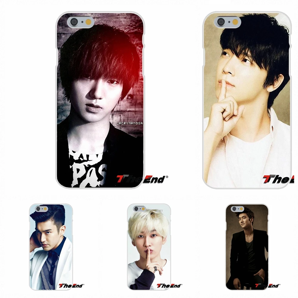 Мягкий силиконовый чехол super junior donghae ryook для iPhone X 4 4S 5 5S 5C SE 6 6S 7 8 Plus Galaxy Grand Core Prime Alpha