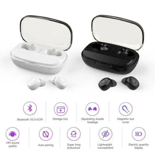 X10 Bluetooth 5 0 гарнитура TWS True беспроводные наушники мини спортивные