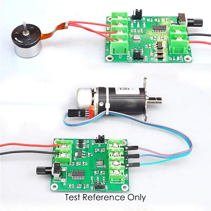 5 V-12 V DC бесщеточный драйвер платы контроллера для жесткого диска двигателя 3/4 провода