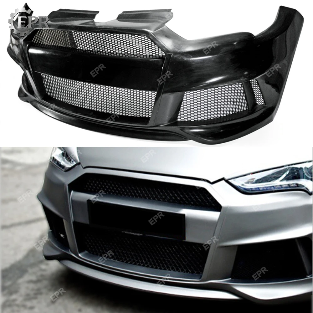 FRP передний бампер для Hyundai Veloster Lordpower широкий корпус из стекловолокна тюнинг