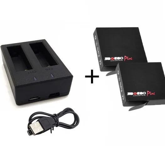 battery-2 charger TUYU SOOCOO S300/S200 оригинальное зарядное устройство высокой емкости 4,53 в зарядка аккумулятора SOOCOO аксессуары для экшн-камеры - Цвет: battery-2 charger