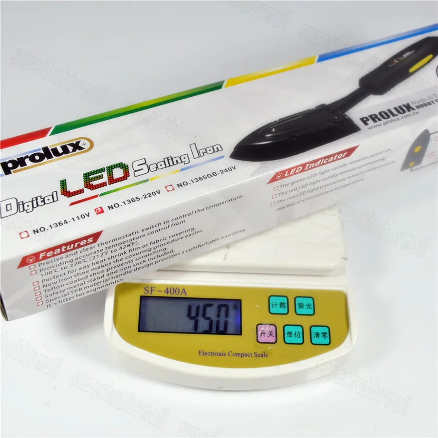 Цифровой Электрический уплотнитель Prolux PX1365 220 В контроль температуры