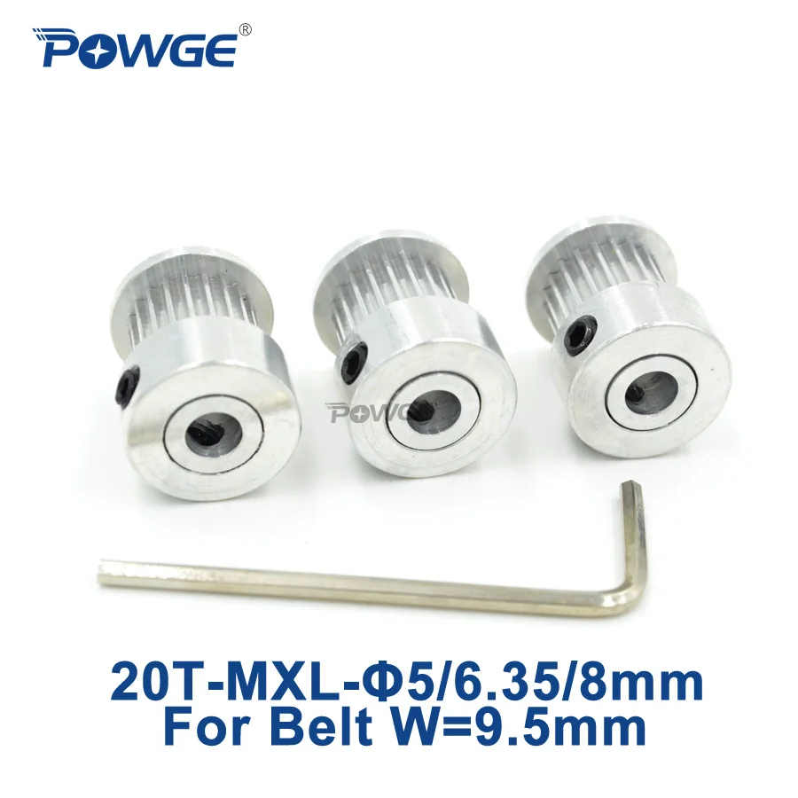 Шкив ГРМ POWGE с отверстием 5/6 35/8 мм для ширины 9 5 20 зубьев т|aluminum gas|teeth inflammationteeth dentures