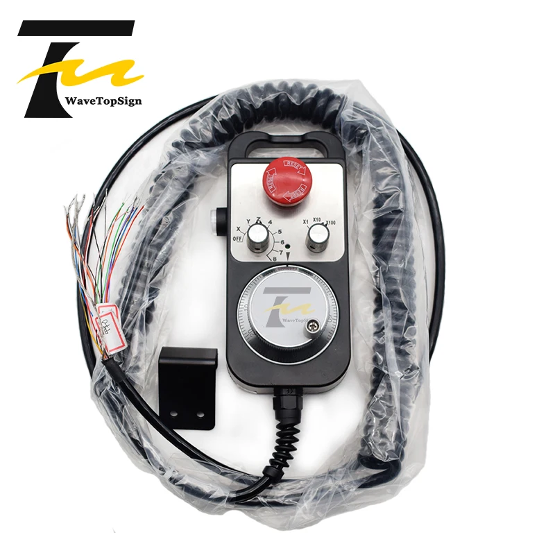 

CNC Pulse Generator 4/6 Axis MPG Pendant Handwheel for FAGOR GSK Siemens MITSUBISHI FANUC System 5V manual pulse generator