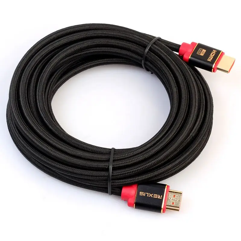 REXLIS HDMI 2 0 к кабель 4 K 3D адаптер для PS3 проектор HD LCD Apple TV компьютер|Кабели HDMI| |