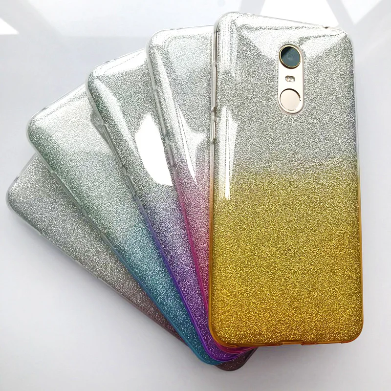 Блестящий силиконовый чехол для RedMi 6 6A PRO 5 5A Prime Global Version 4 4A NOTE 4X XiaoMi Mi 8 SE A1 A2 Lite 5X 6X
