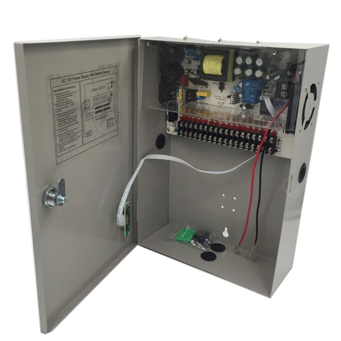 Настенный источник питания для камеры DC 12V 20A 240W UPS бесперебойного коробка