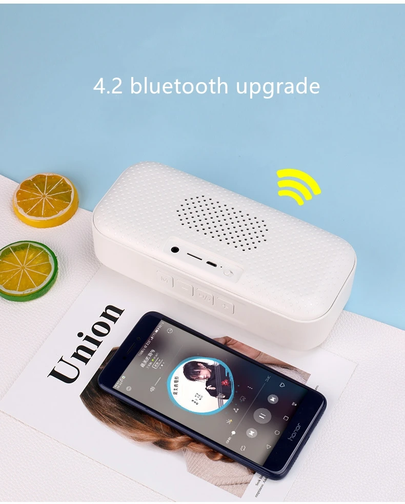 50 шт. A5 простой портативный мини беспроводной Bluetooth динамик Компьютер Стерео Подарок бас