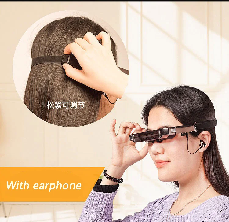 Очки виртуальной реальности Все в одном умные очки с объективом 3 d поддержкой