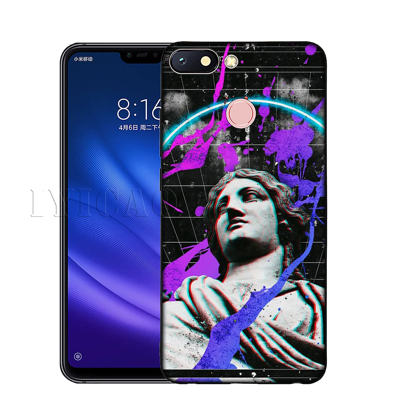 IYICAO LEWD Sad японский аниме Эстетическая статуя мягкий чехол для Xiaomi Mi 10 9 9T CC9 CC9E 8 SE A3