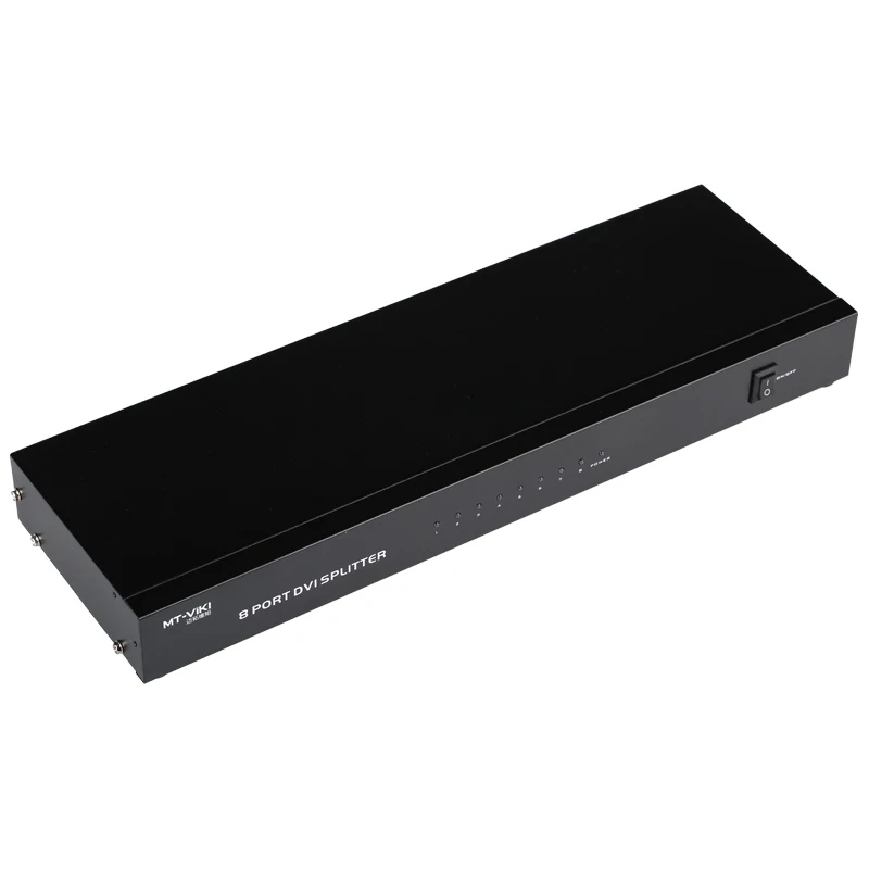 MT-Viki 8 портов DVI разветвитель коробка видео дистрибьютор 1x8 совместимый 2048x1536