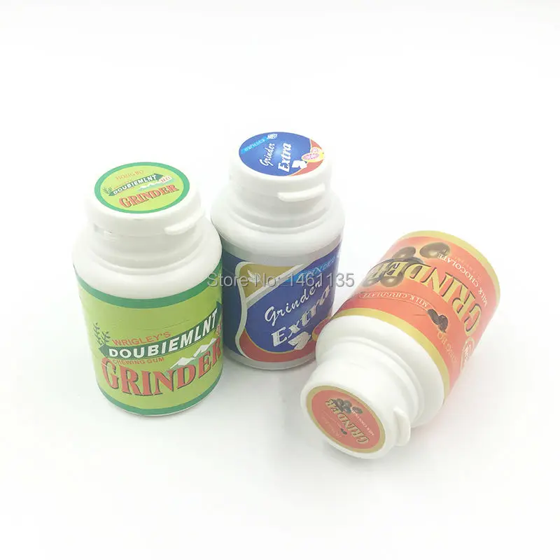 3 цвета зернистость измельчитель трав табак трава специй ручной части для