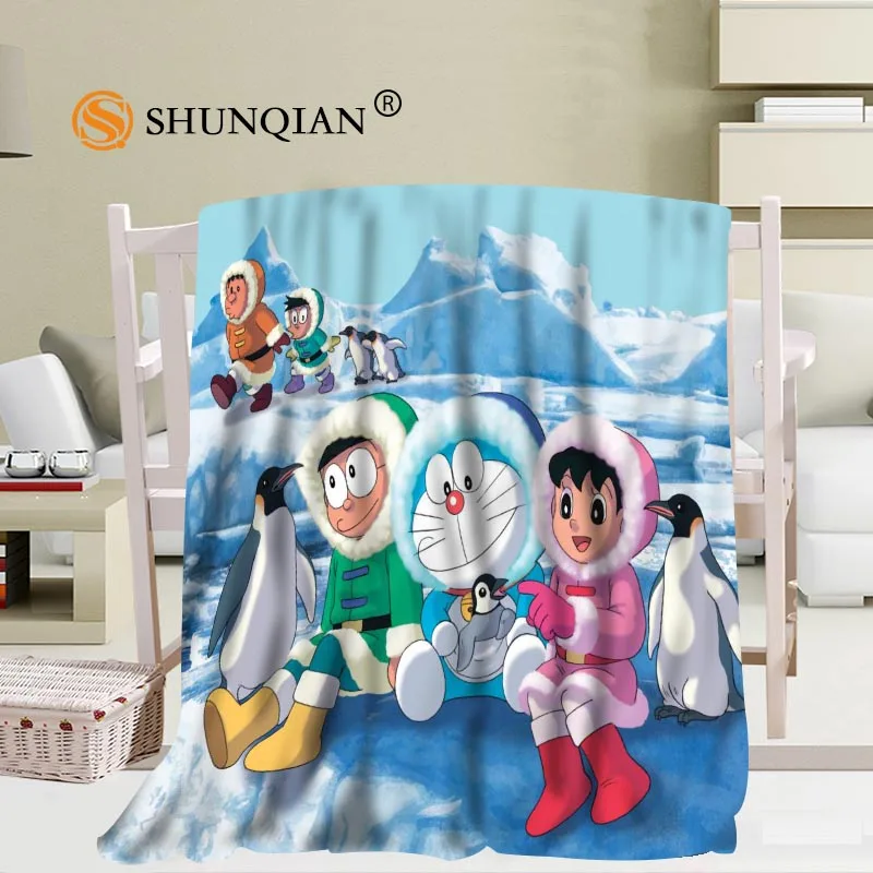 Prezzo Su Misura Di Grande Formato Doraemon Coperte Per Letti Falafel Inverno Caldo Letto Divano Coperta 56x80 Pollici 50X60inch 40X50inch