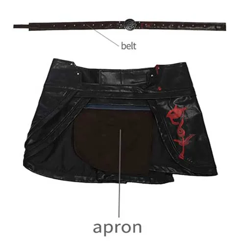 belt and apron Карнавальный костюм Тора рагнарока, изготовленный на заказ, косплей Тора одинсона, Тора 3, Криса хемсворта, костюм супергероя, полный жилет для косплея - Цвет: belt and apron