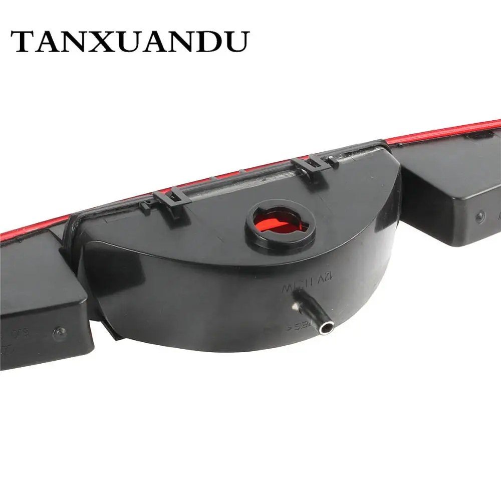 Красный задний бампер Центральная противотуманная фара отражатель фонарь