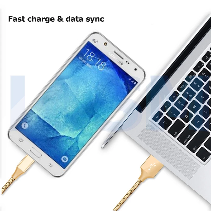Кабель Micro USB для быстрой зарядки 9 В/12 в 1/2/3/длинный метр 2 а для Galaxy J3/J5/J7 для телефона huawei P8 lite 2 м/200 см/3 м /300 см