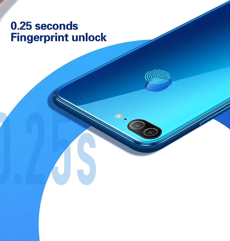 Международная прошивка Honor 9 Lite 4G LTE мобильный телефон Kirin 659 Android 8,0 5,6" полный экран 4 Гб RAM 64 Гб ROM 4 камеры