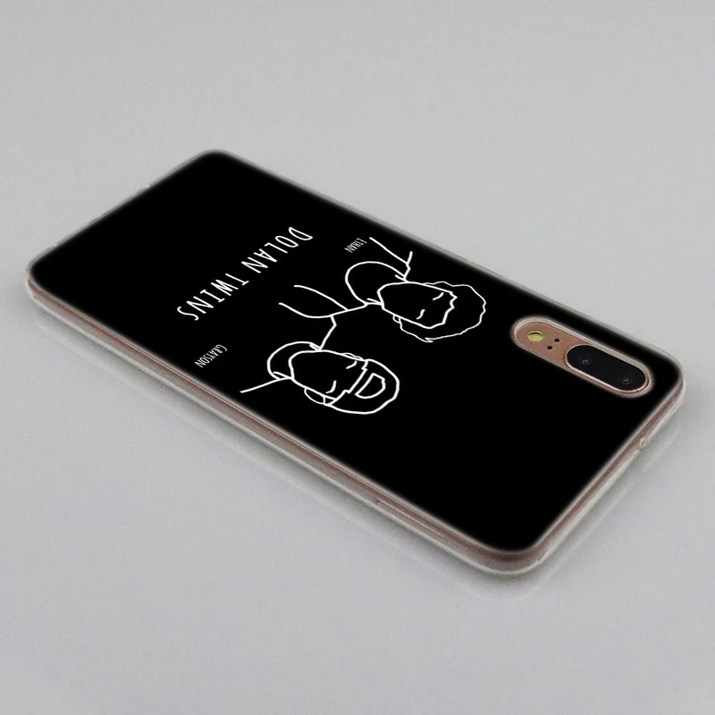 Лидер продаж мягкий силиконовый чехол Dolan Twins для Huawei P30 P20 P10 P9 P8 Lite 2017 Pro Mini P Smart 2019