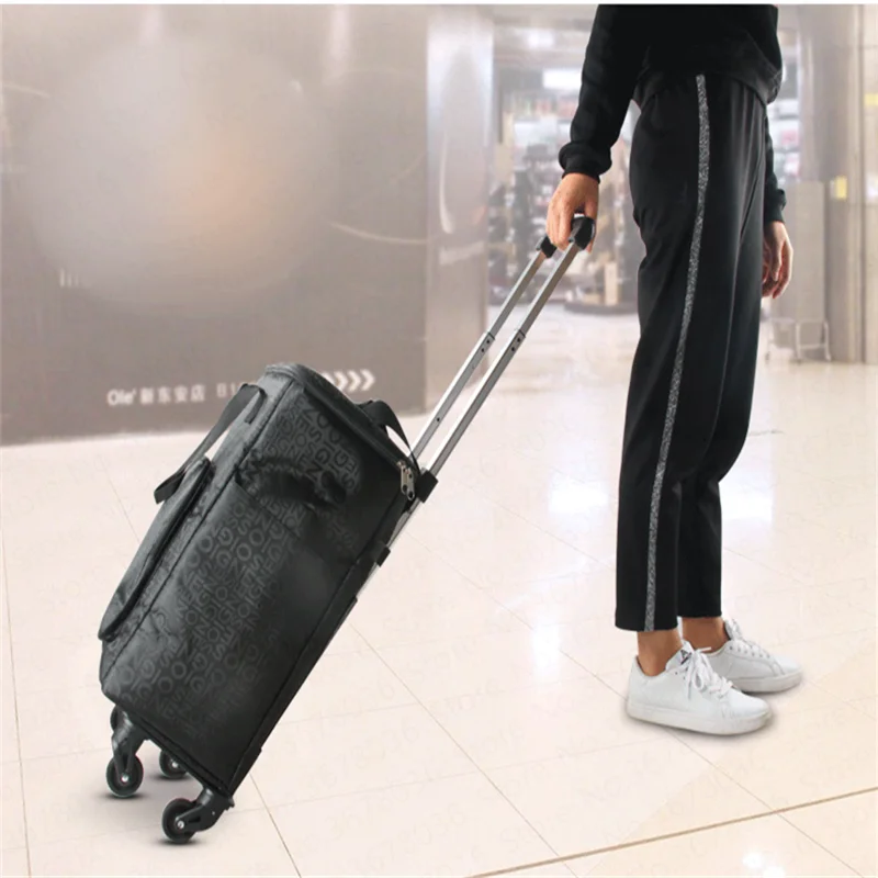 Складная сумка тележка портативная корзина универсальное колесо для покупки