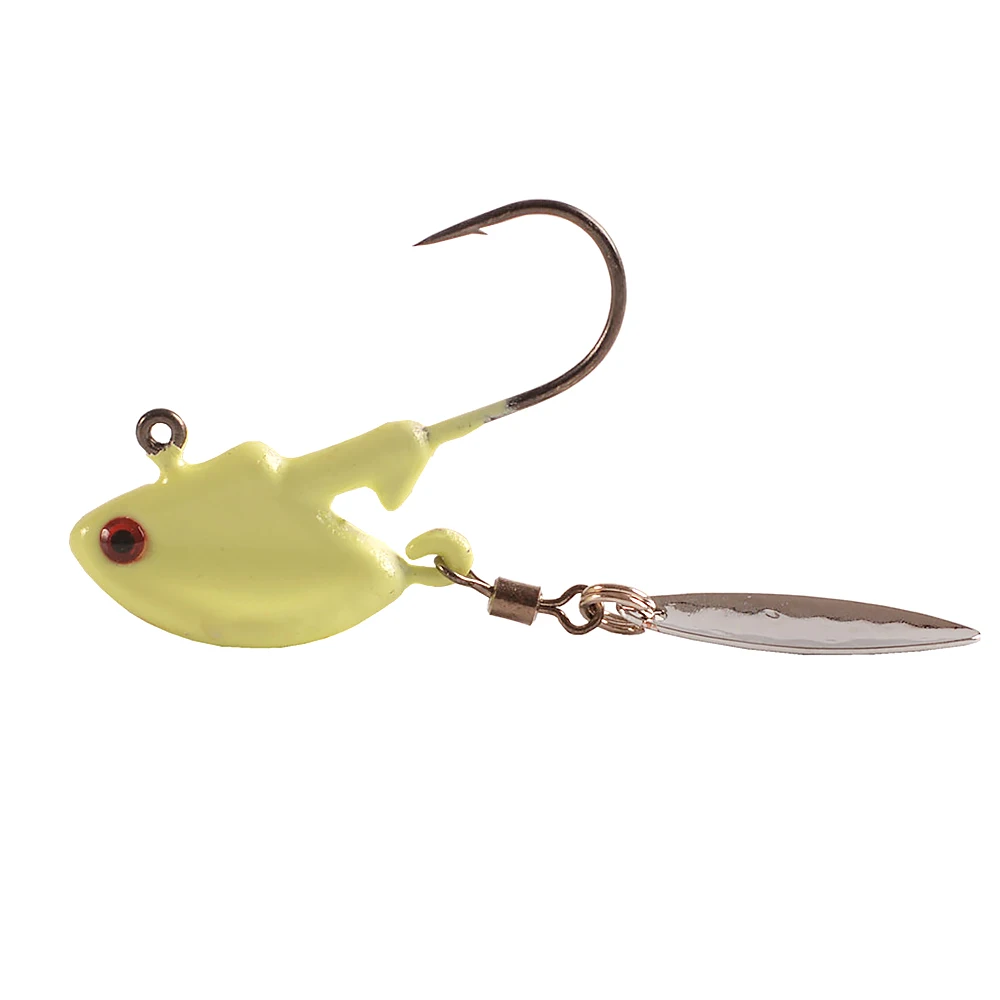 5 шт. Рыбная ловля джиг головка блесна крюк с металлическая приманка рыболовные