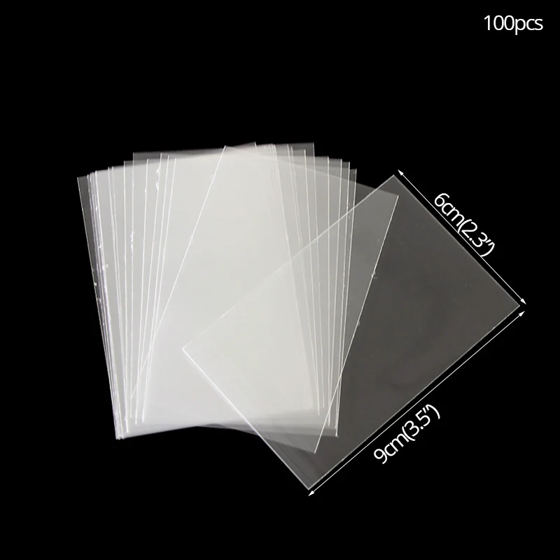 100pcs 9x6cm 100 шт DIY Свадьба День Рождения сладкий чистый целлофан конфеты сумки для хранения печенья чупа-чупс кекс упаковка украшения в виде единорога - Цвет: 100pcs 9x6cm