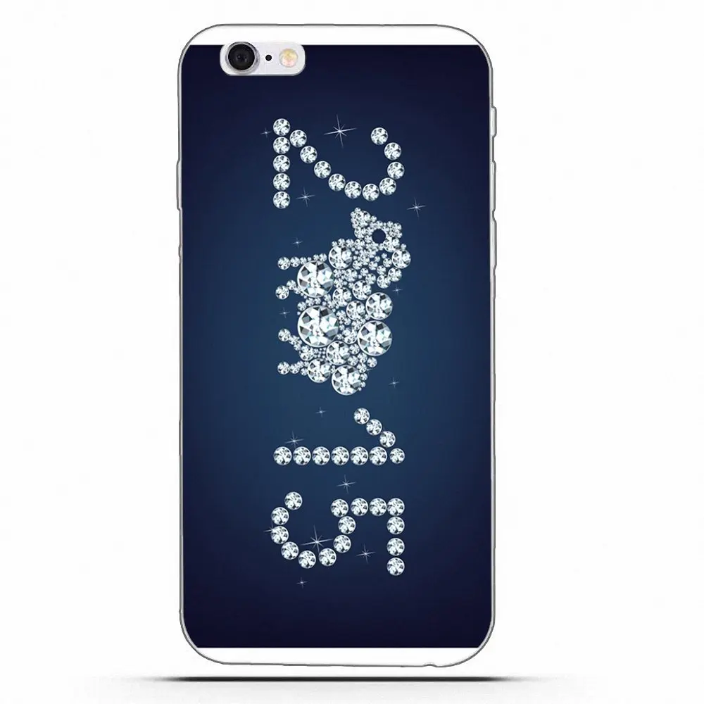 Чехол для Apple iPhone 4 5 5C 6 6S 7 8 Plus X с жемчугом кристаллами и стразами Bluesky|Бамперы| |