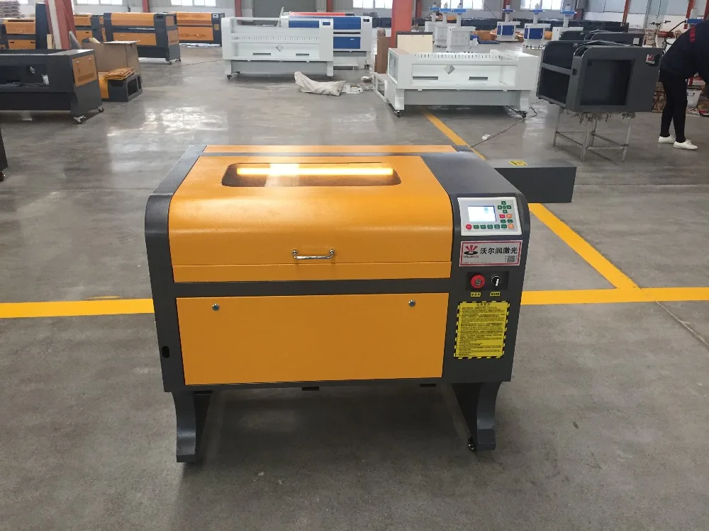 Лазерный гравировальный станок VOIERN WR4060 50 Вт RUIDA co2 лазерный резак 220 В/100 в с