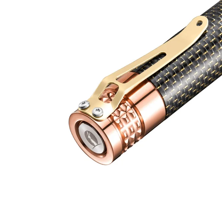 LUMINTOP Медь цена углеродного волокна Материал EDC фонарик Премиум CREE XP-L светодио