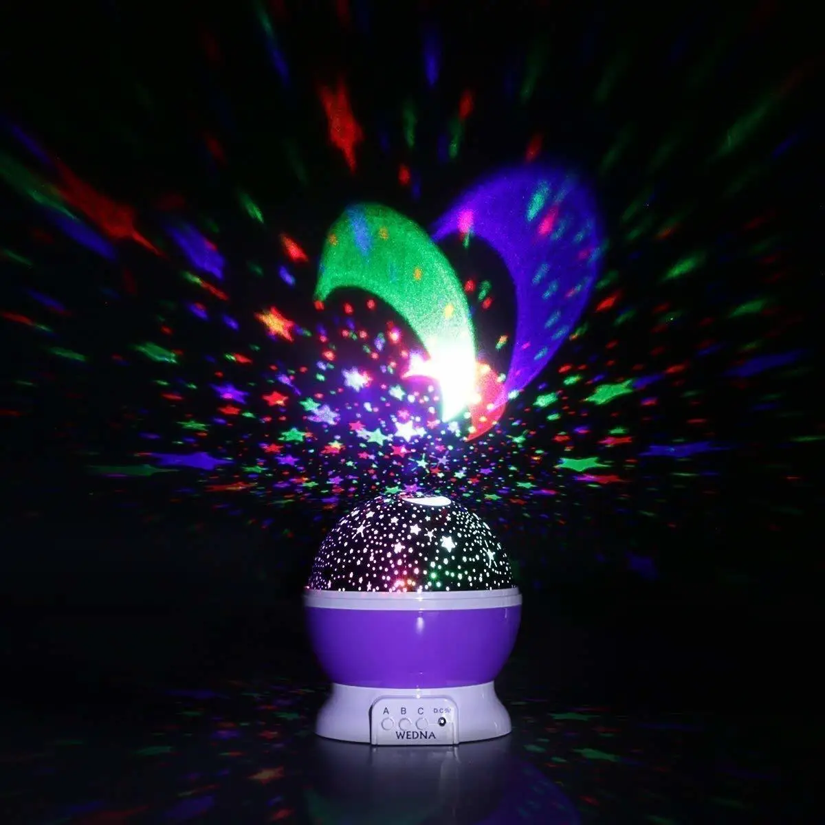 Светодио дный светодиодный вращающийся проектор Новинка освещение Детские