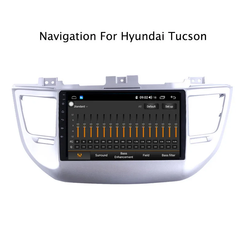 9 &quotAndroid 8 1 core 4G ram 64G rom gps навигация автомобильное радио для hyundai Tucson с Carplay/4G LTE |