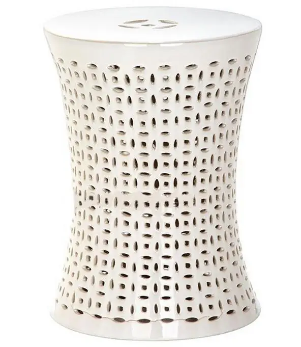 Домашний керамический античный фарфоровый садовый табурет глазурованная ручная