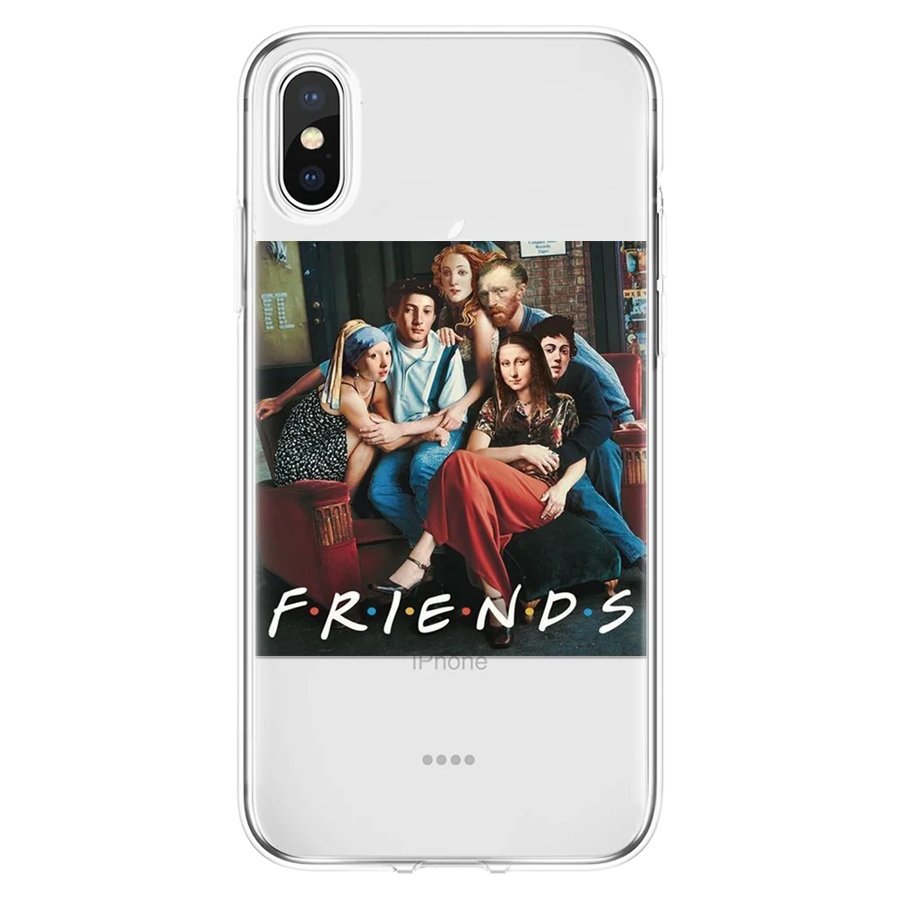 lyj6ren Отличный художественный эстетический чехол Мона Лиза Давид для iPhone X XR XS Max 5 5S 5C 4 4S Мягкий ТПУ для iPhone 7 8 6 6S Plus 11 Pro MAX чехлы - Цвет: lyj6ren