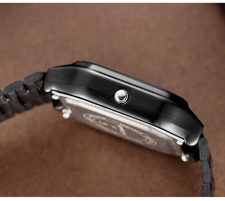 Модные женские часы кварцевые светодиодный цифровые водонепроницаемые розовое