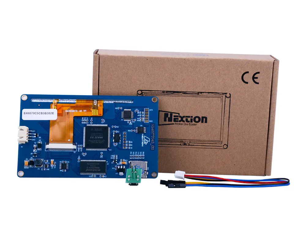 Nextion NX4827T043-4," TFT lcd интеллектуальный сенсорный дисплей лучшее решение для замены традиционного lcd и светодиодный Nixie трубки
