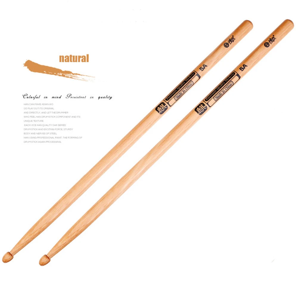 Хун 7А барабанные палочки высшего качества American Hickory 5A барабанная палочка для