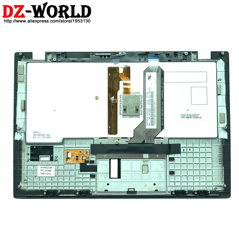 Корпус Palmrest с итальянской клавиатурой тачпадом подсветкой для Thinkpad X1 Carbon 1st Teclado C