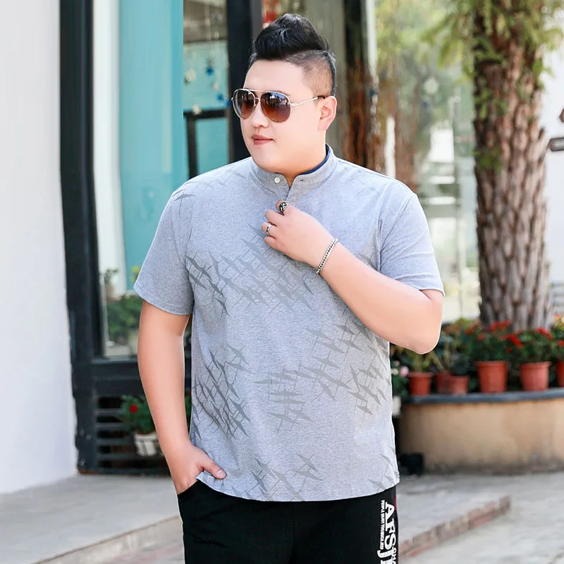 BI men G брендовая одежда размера плюс 5XL 6XL 7XL может 150 кг мужские летние топы 5