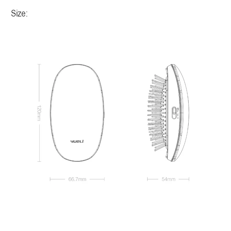Youpin Yueli массажная расческа для волос щетка уход анион Парикмахерская укладки